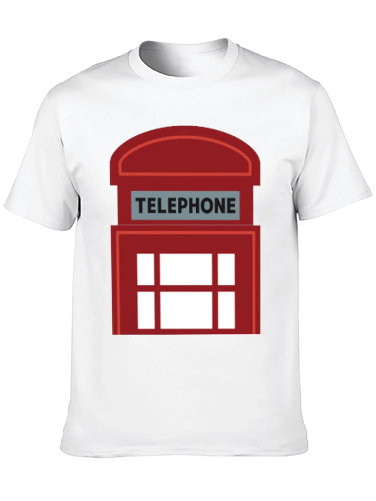 London Telephone Booth Graphic T-Shirt