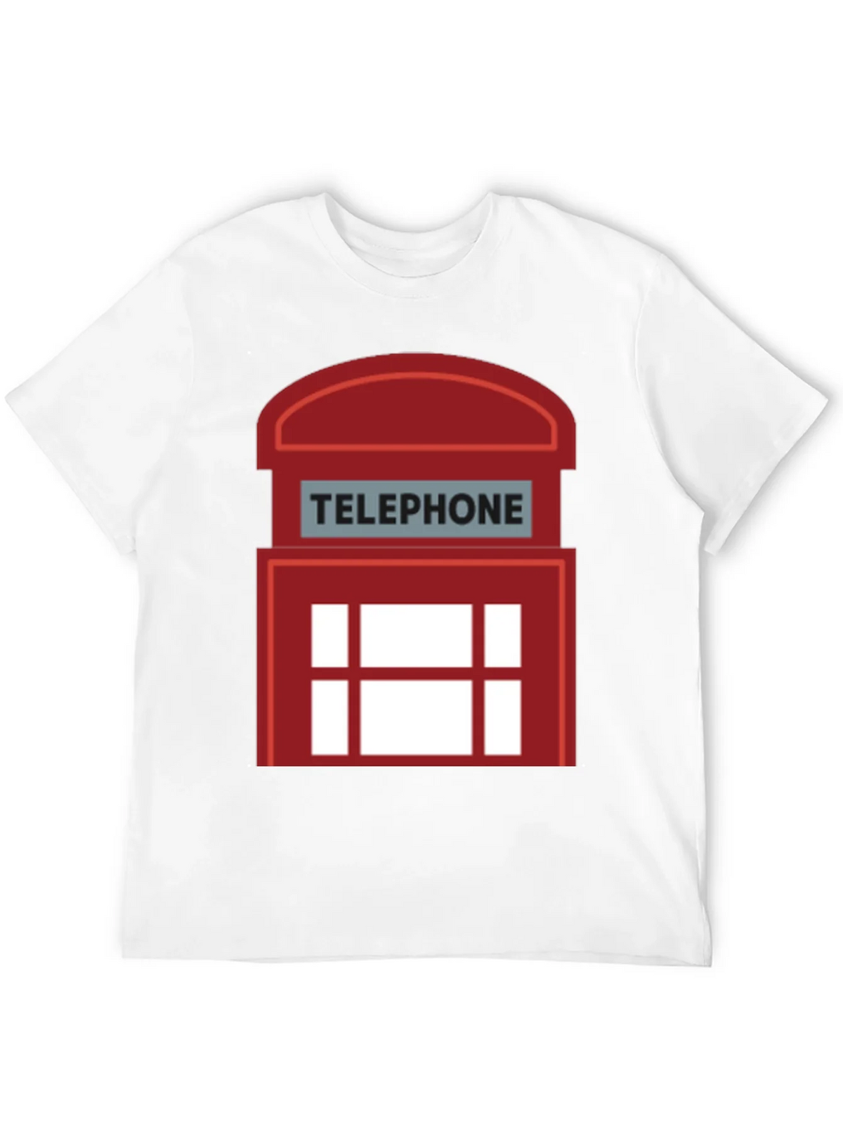 London Telephone Booth Graphic T-Shirt