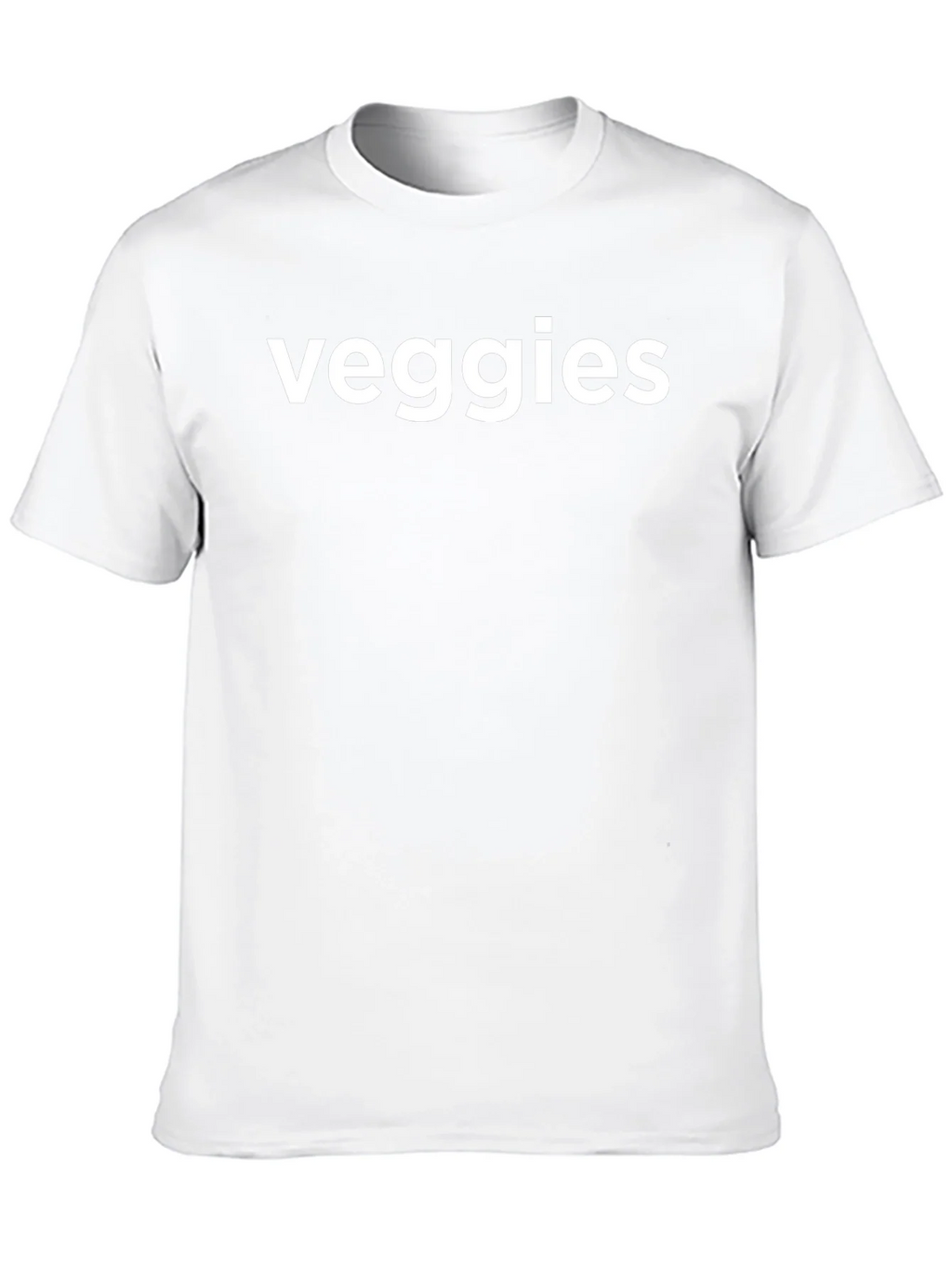 Veggies Graphic Tee - Black Cotton T-Shirt