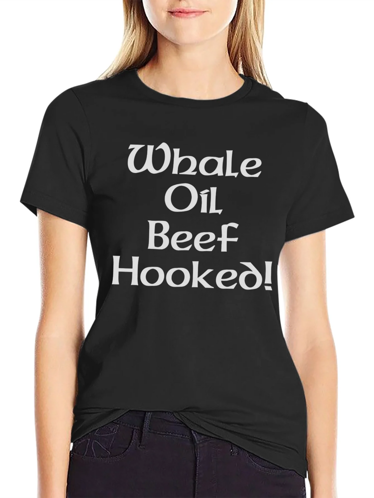Whale Oil Beef Hooked Graphic T-Shirt