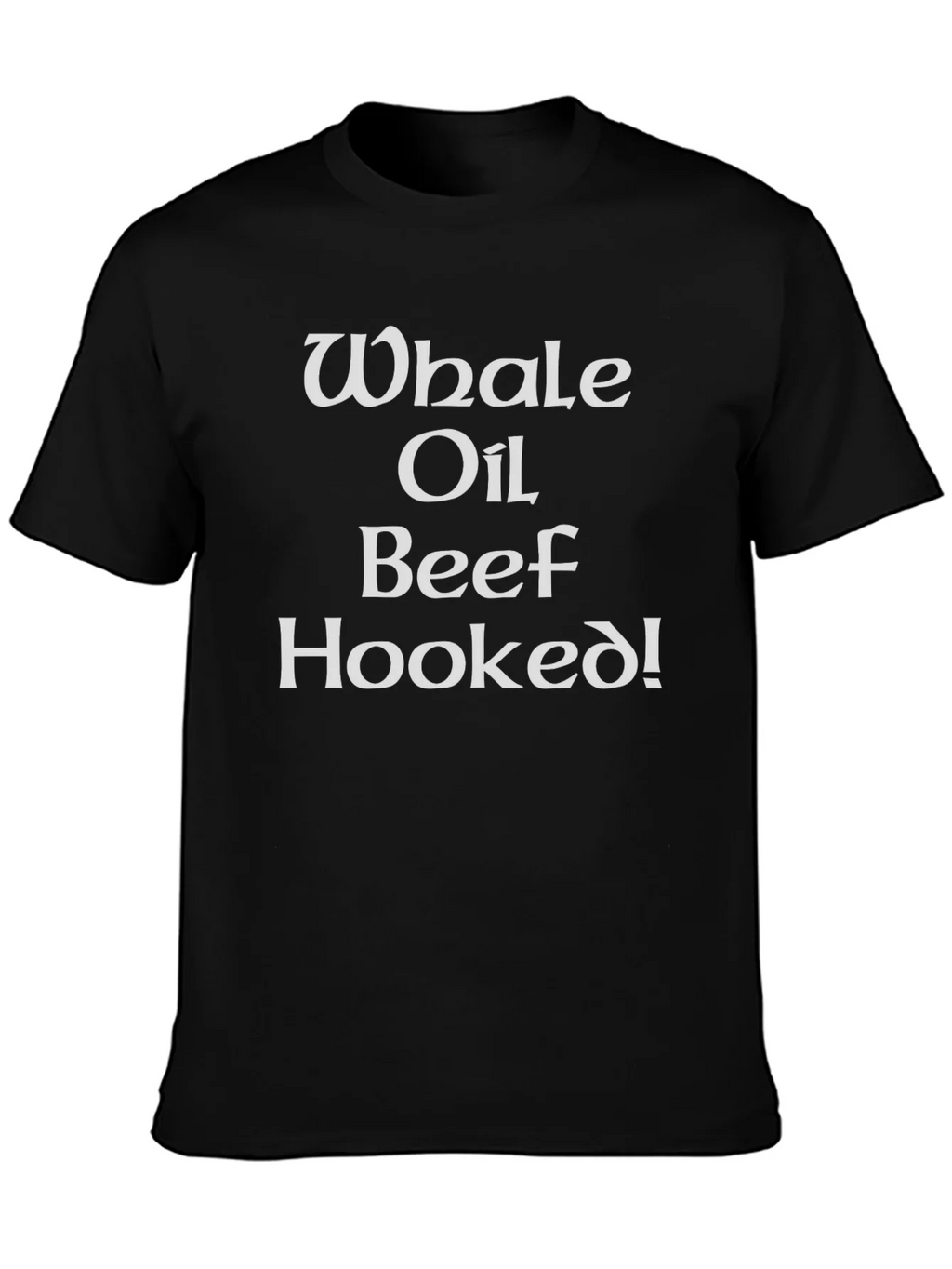 Whale Oil Beef Hooked Graphic T-Shirt