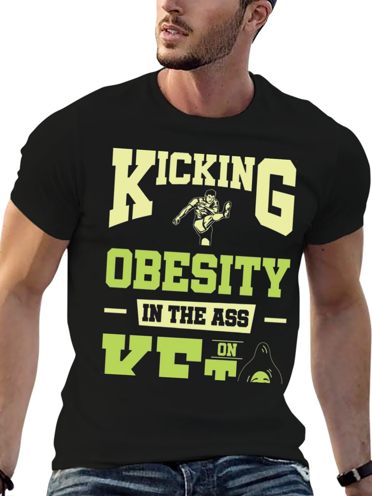 Kicking Obesity T-Shirt