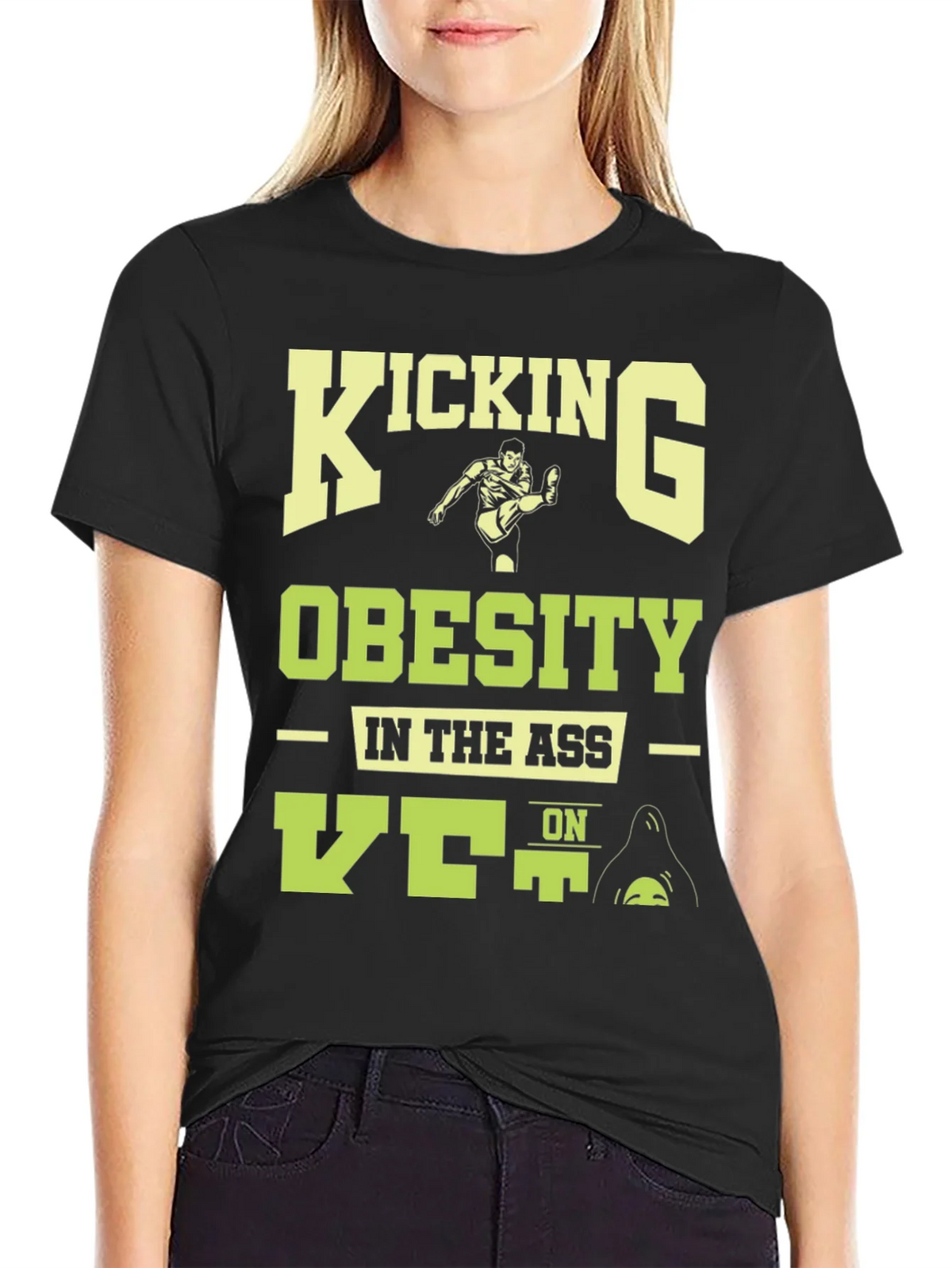 Kicking Obesity T-Shirt