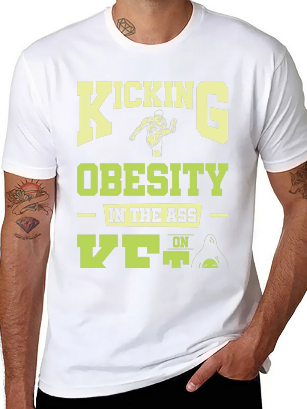 Kicking Obesity T-Shirt