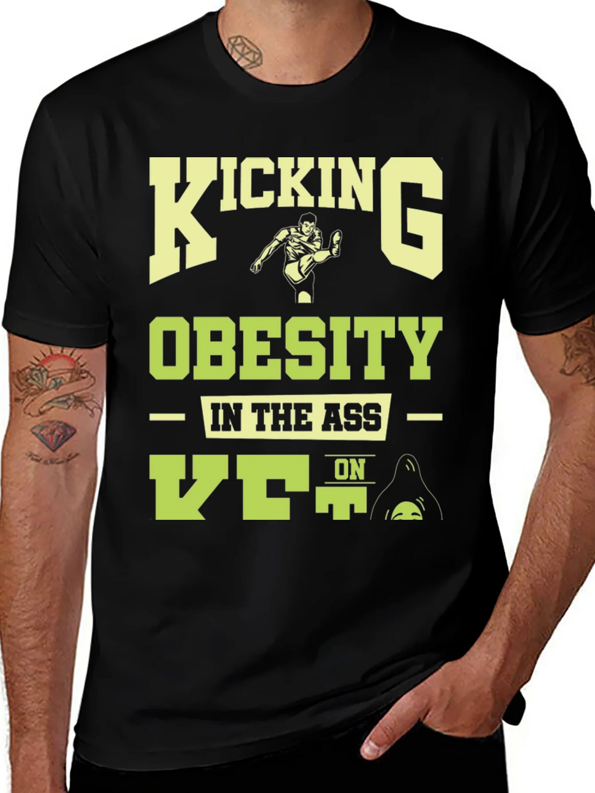 Kicking Obesity T-Shirt