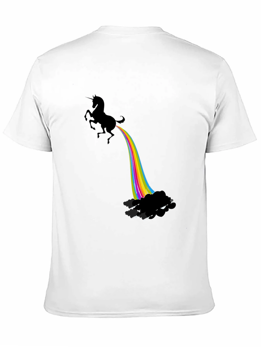 Unicorn Rainbow Funny Graphic T-Shirt