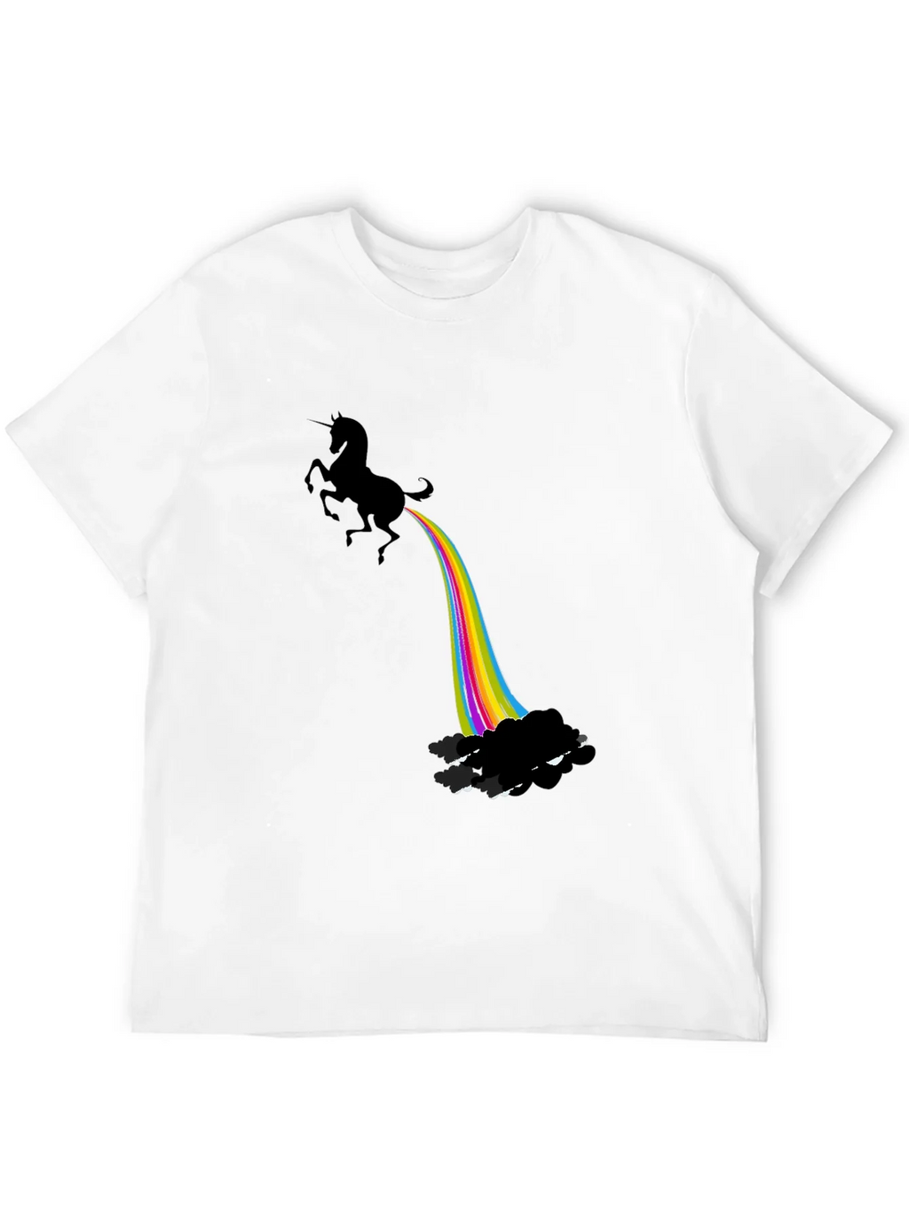 Unicorn Rainbow Funny Graphic T-Shirt