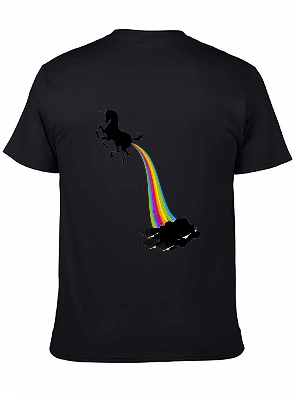 Unicorn Rainbow Funny Graphic T-Shirt
