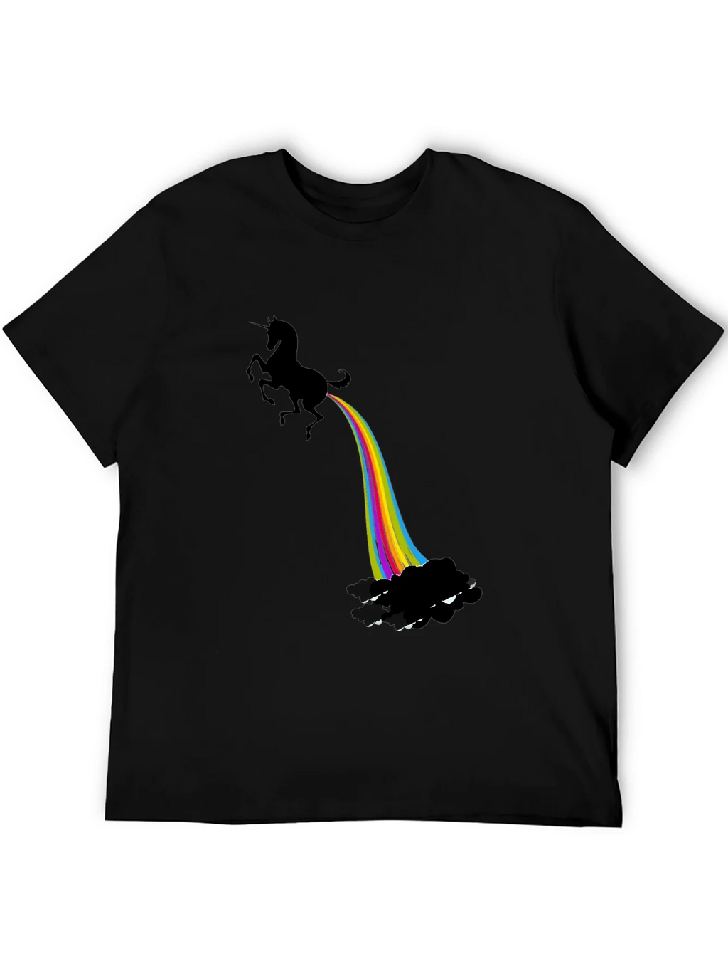 Unicorn Rainbow Funny Graphic T-Shirt