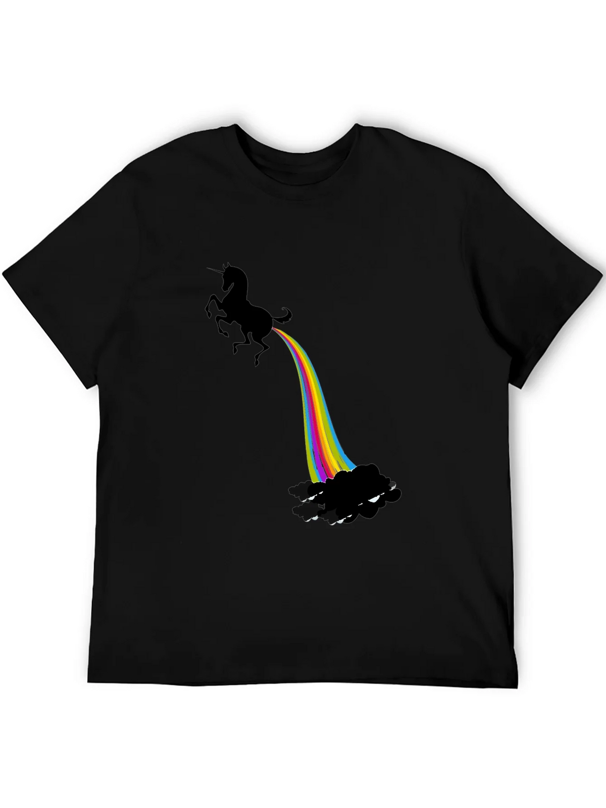 Unicorn Rainbow Funny Graphic T-Shirt
