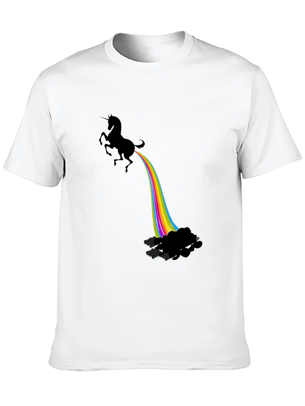 Unicorn Rainbow Funny Graphic T-Shirt