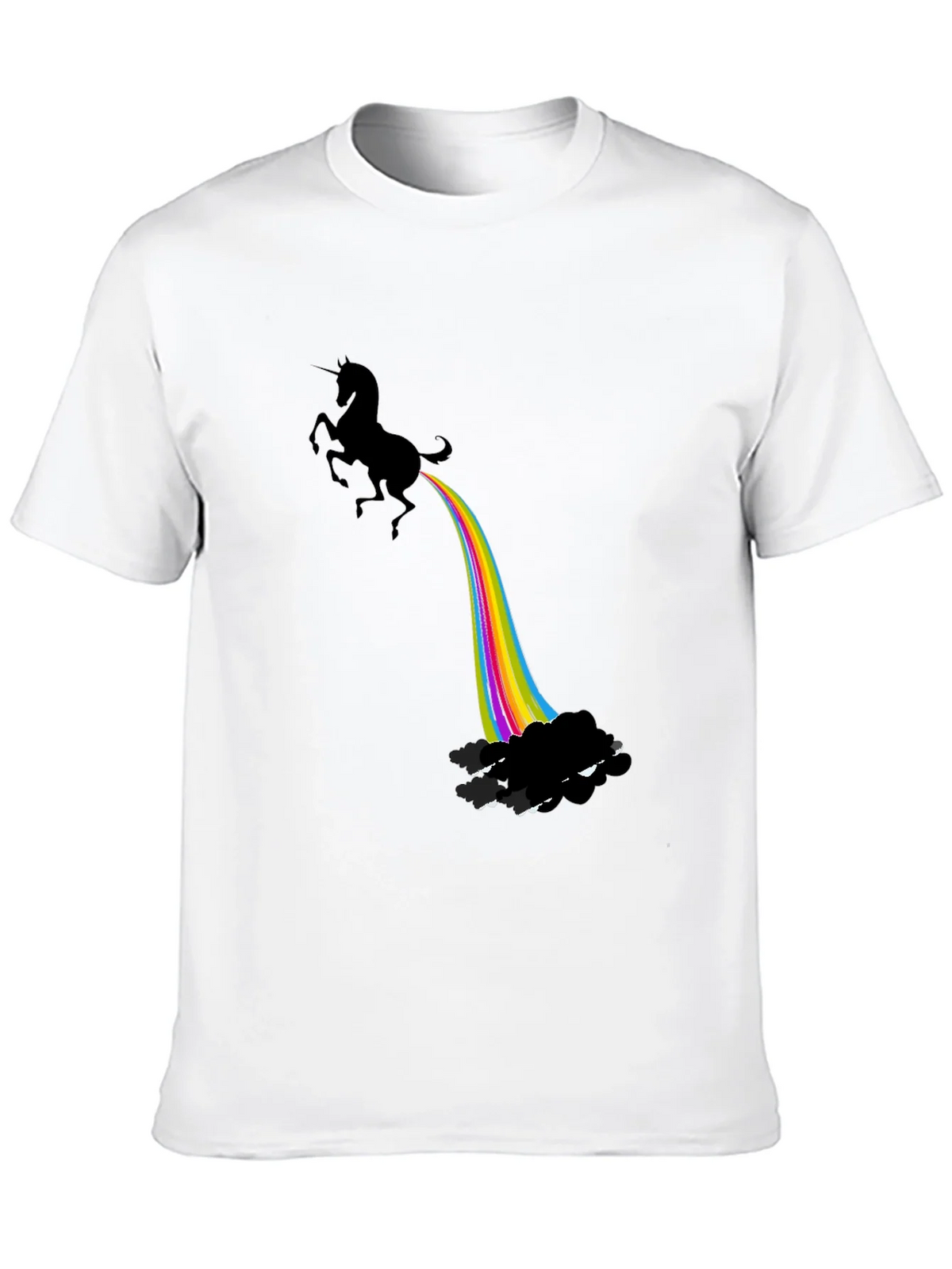 Unicorn Rainbow Funny Graphic T-Shirt