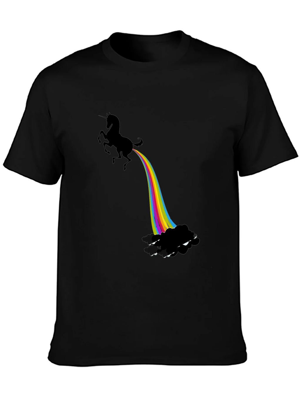 Unicorn Rainbow Funny Graphic T-Shirt