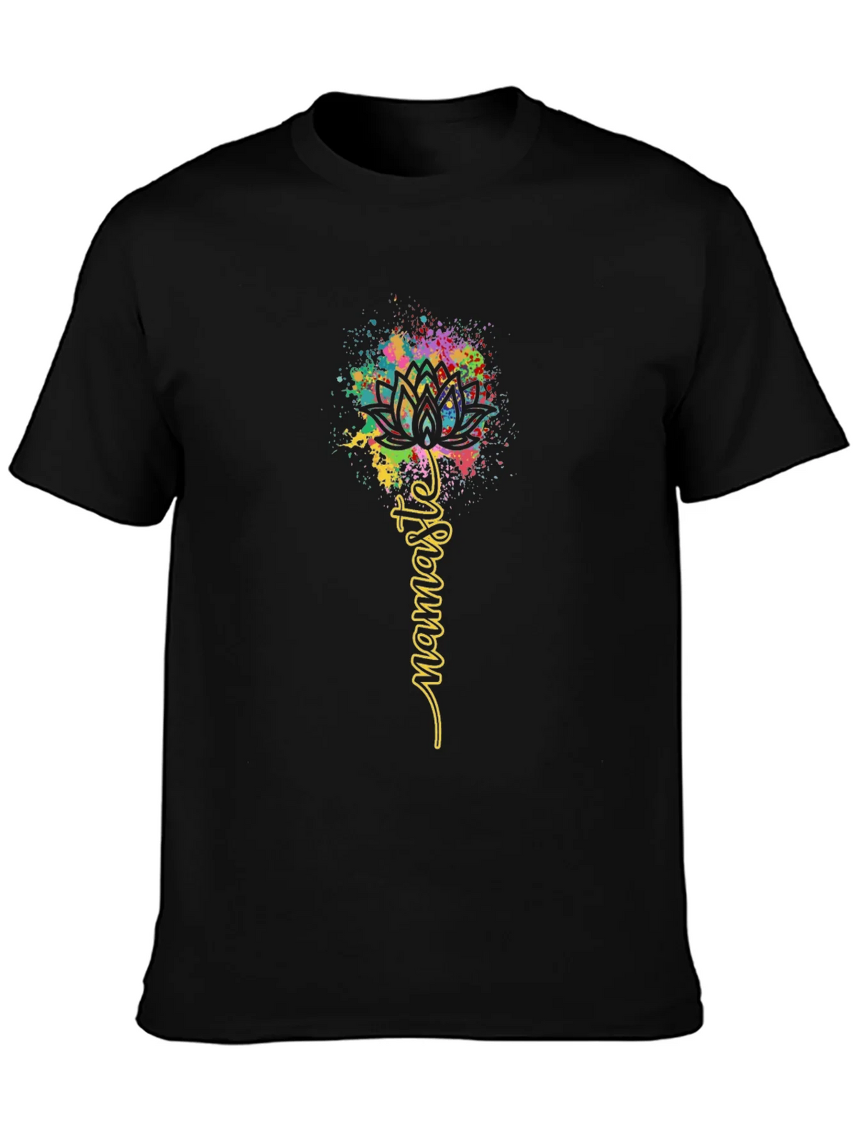 Namaste Lotus Flower T-Shirt