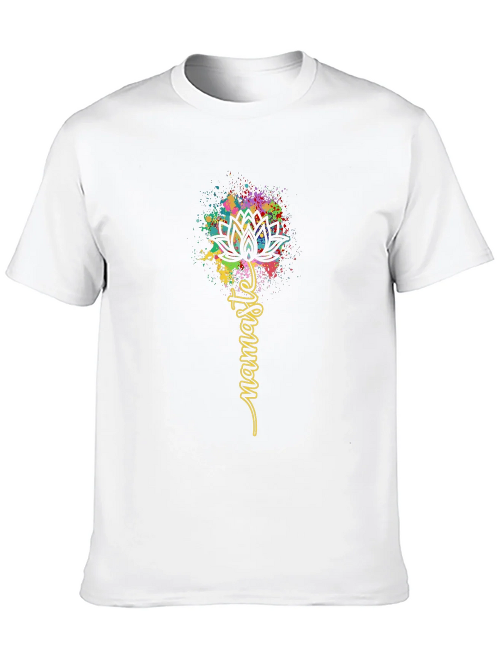 Namaste Lotus Flower T-Shirt