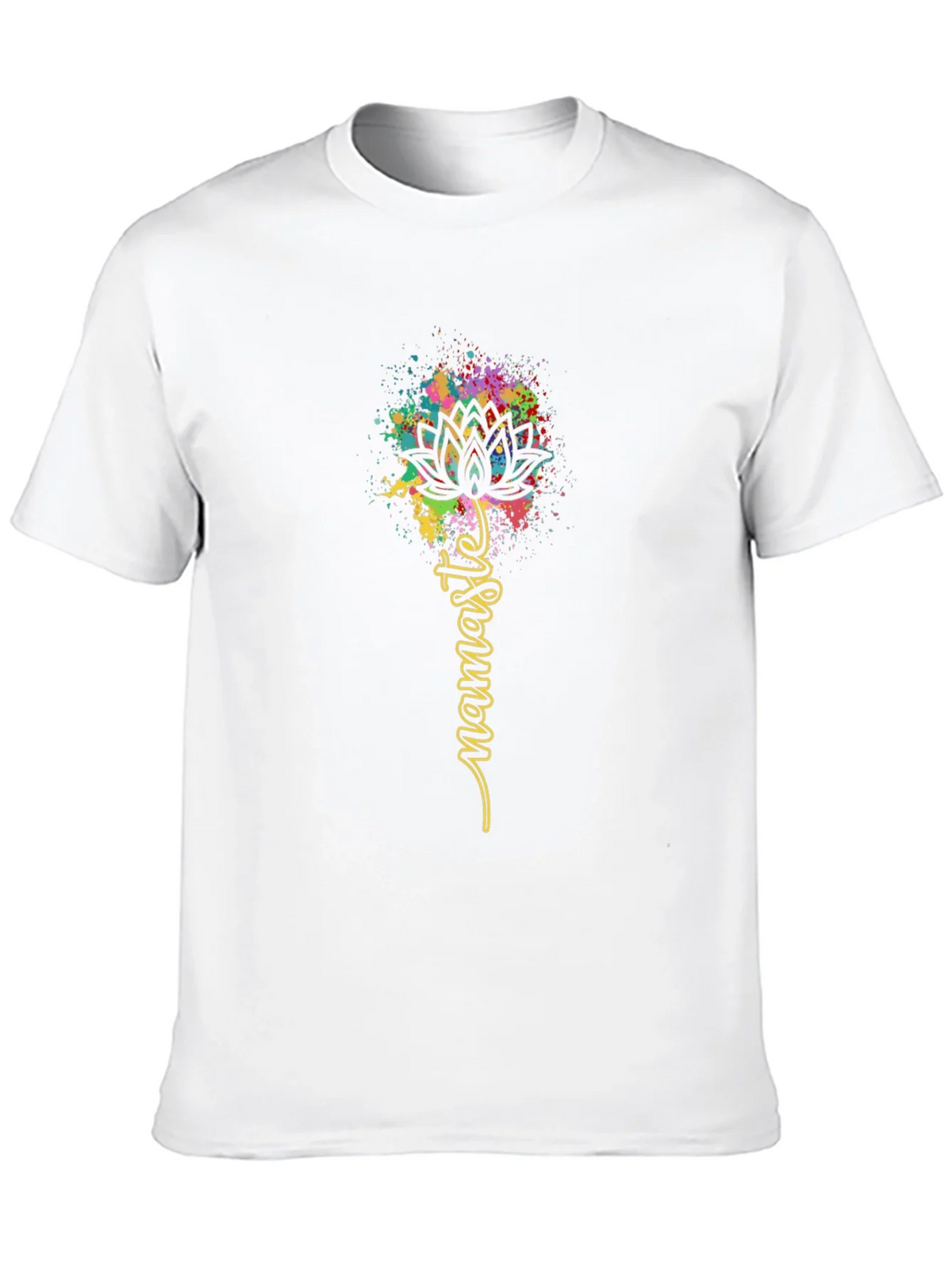 Namaste Lotus Flower T-Shirt