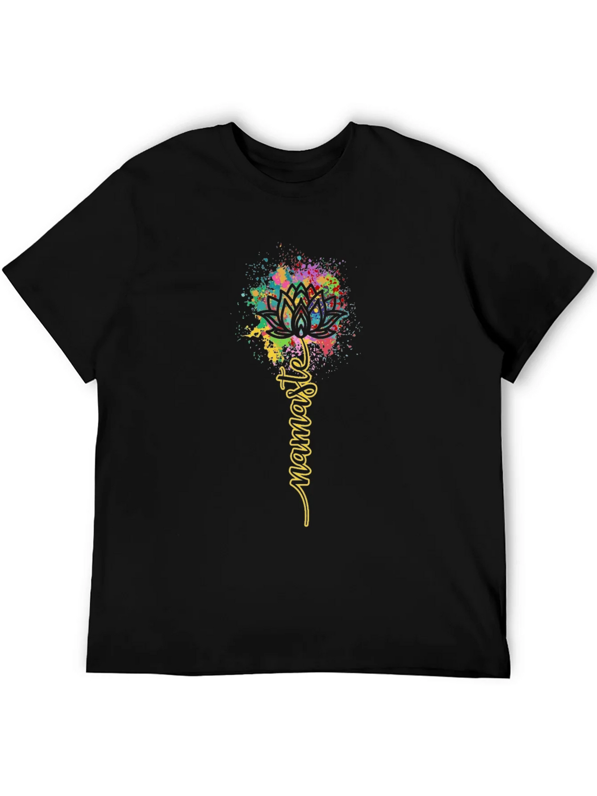 Namaste Lotus Flower T-Shirt